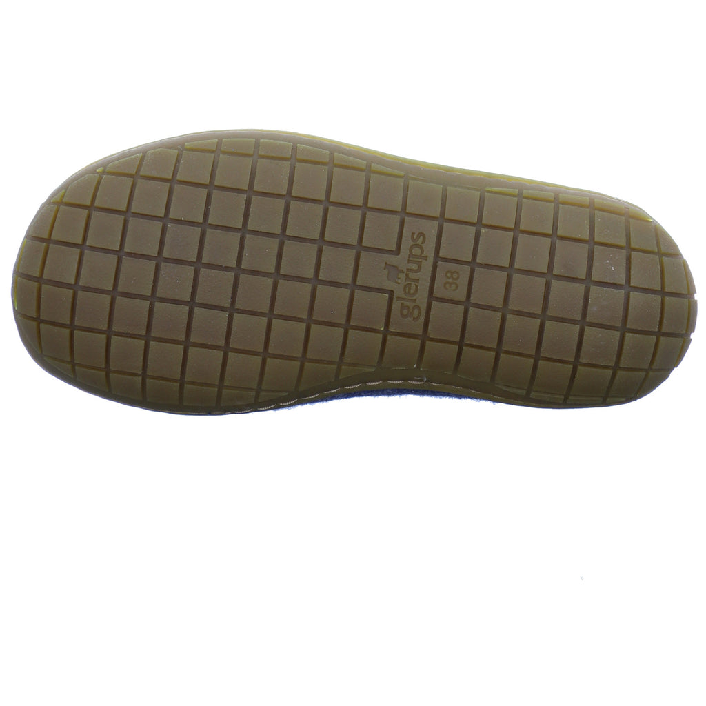 glerups dk Slip on rubber blau – Sohle