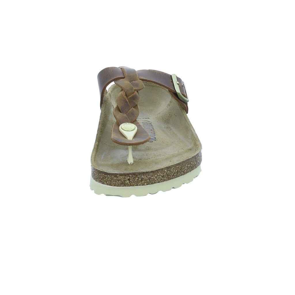 Birkenstock Gizeh Braided regular cognac – Ansicht 01