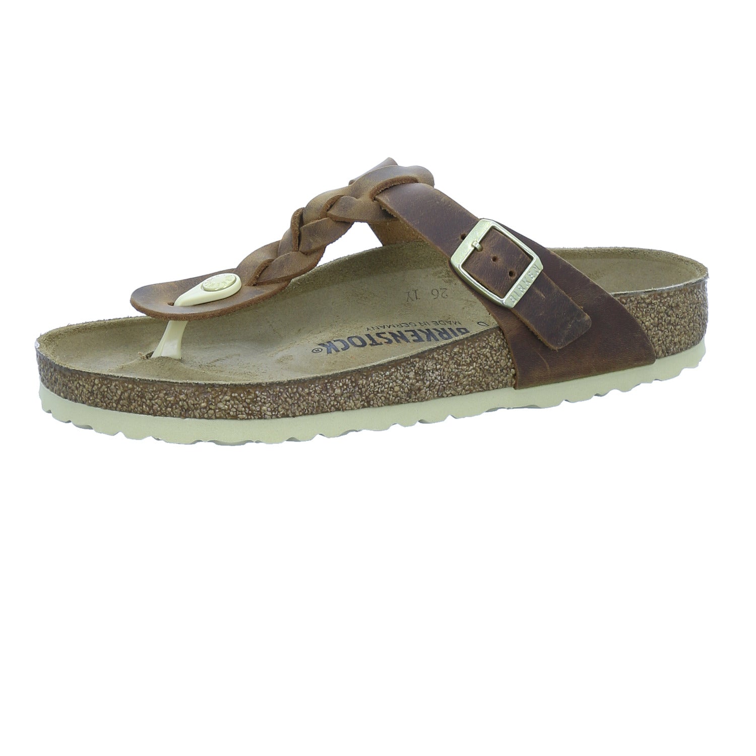 Birkenstock Gizeh Braided regular cognac – Ansicht 05