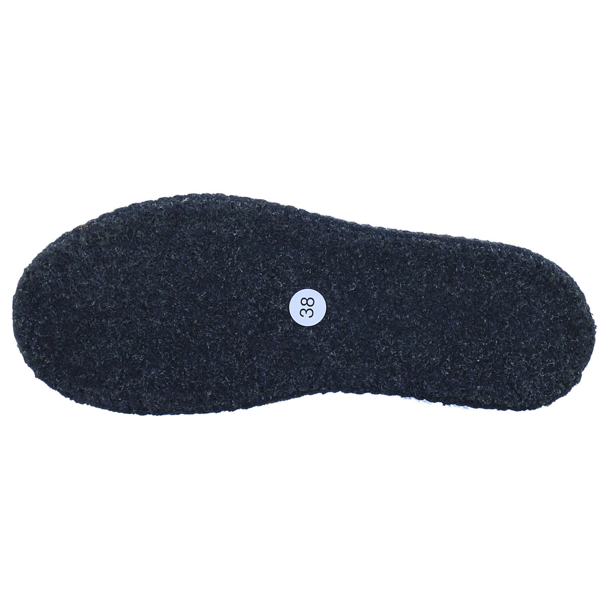Haflinger/iesse Marina Slipper schwarz – Sohle