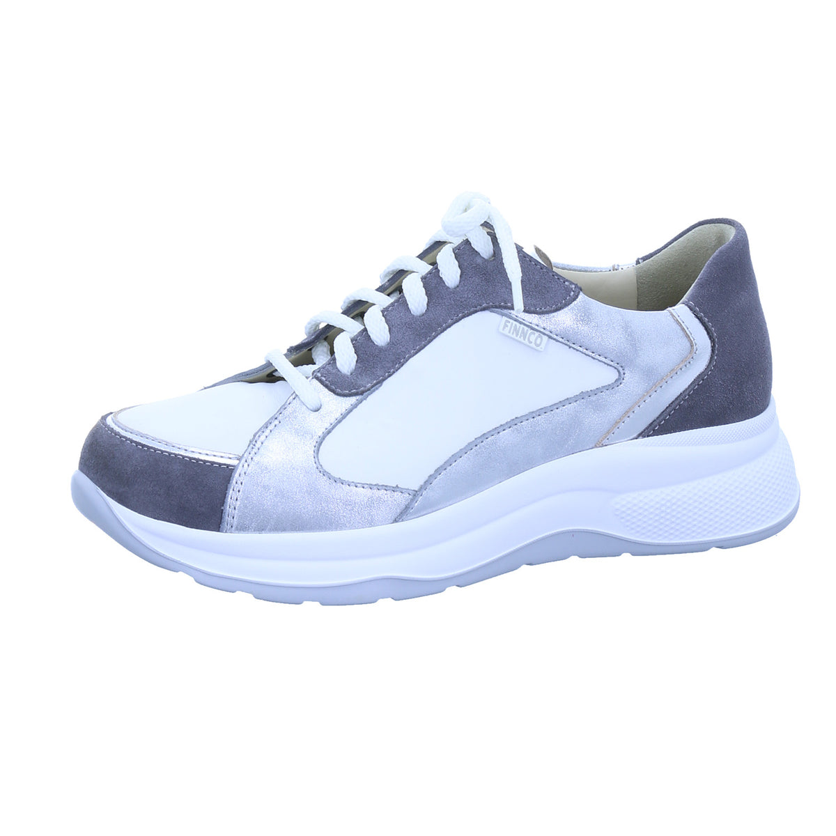 Finn Comfort Piccadilly mouse/argento/weiss/silber – Ansicht 05