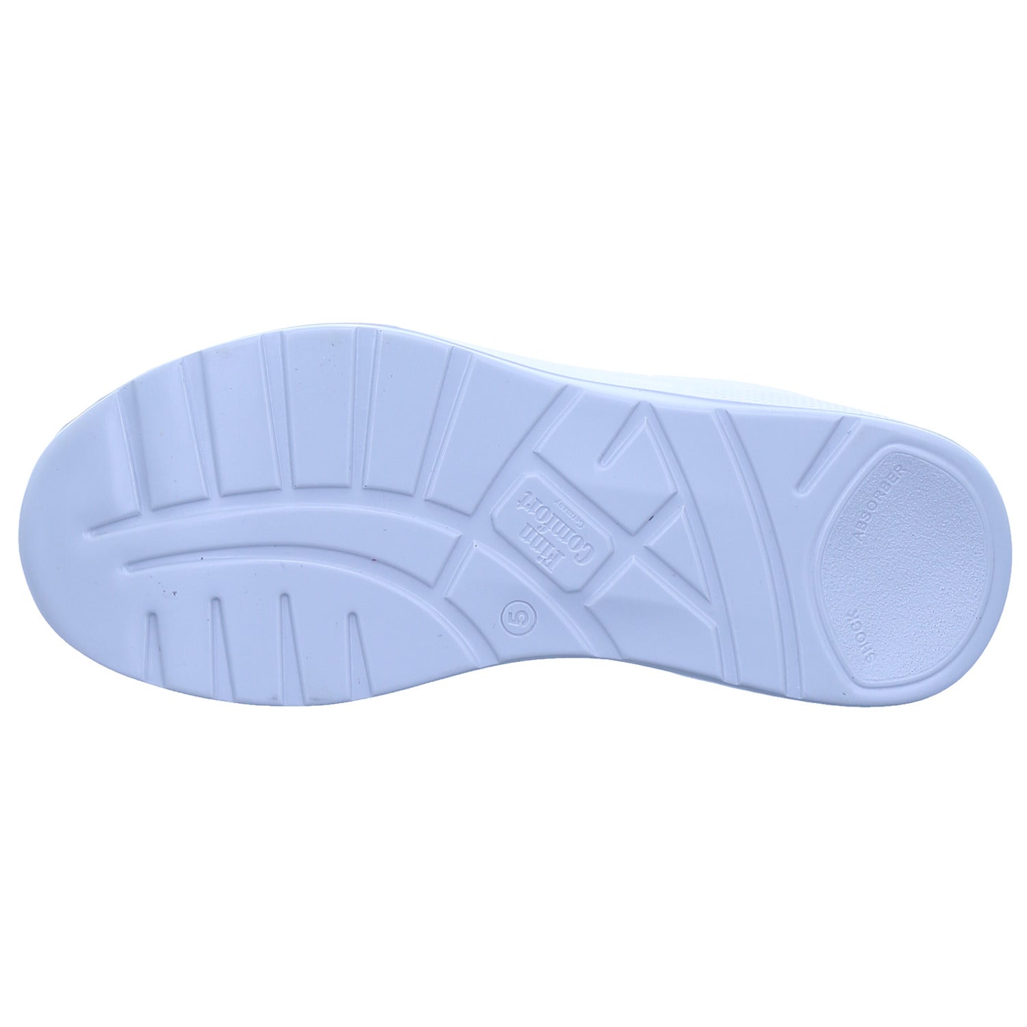 Finn Comfort Piccadilly mouse/argento/weiss/silber – Sohle
