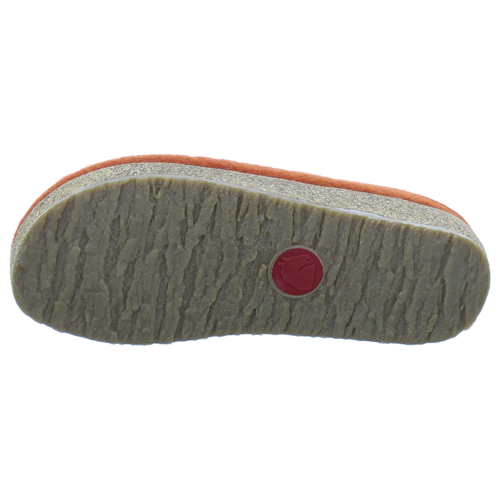 Haflinger/iesse Grizzly Mikado orange – Sohle