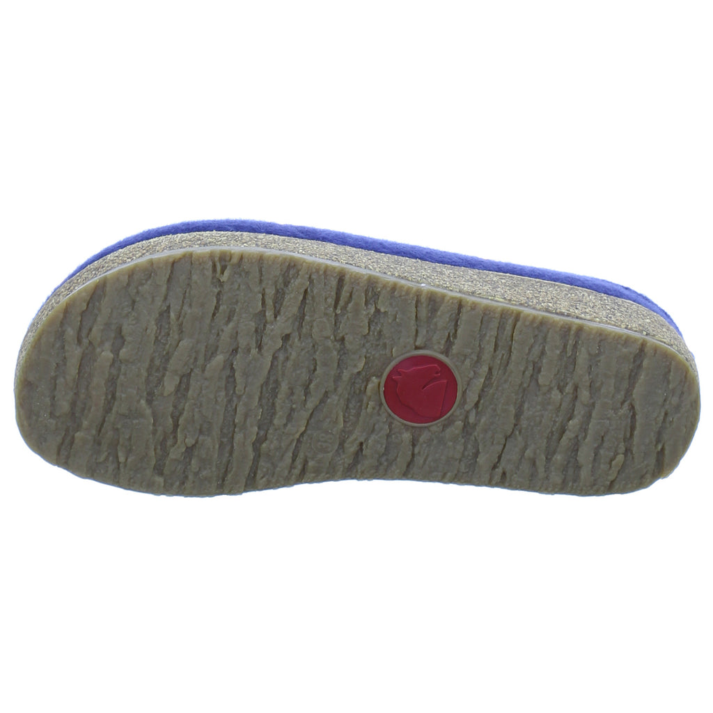 Haflinger/iesse Grizzly Mikado blau – Sohle