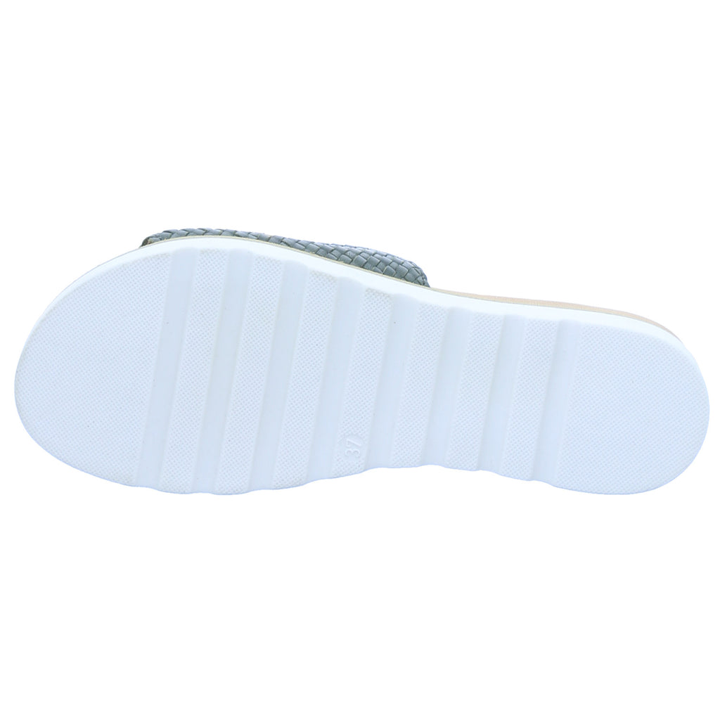 Werner Schuhe GmbH Edelrose grün – Sohle