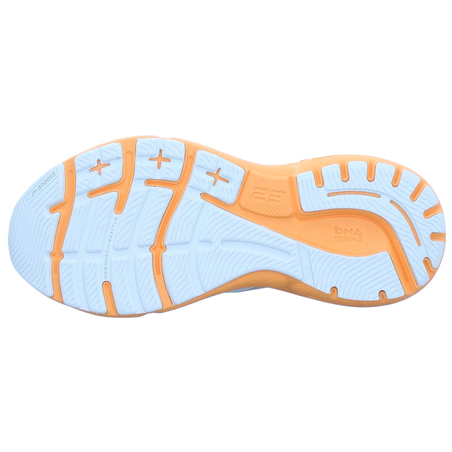 Brooks Sports B.V. Adrenaline GTS 23 Women blau – Sohle