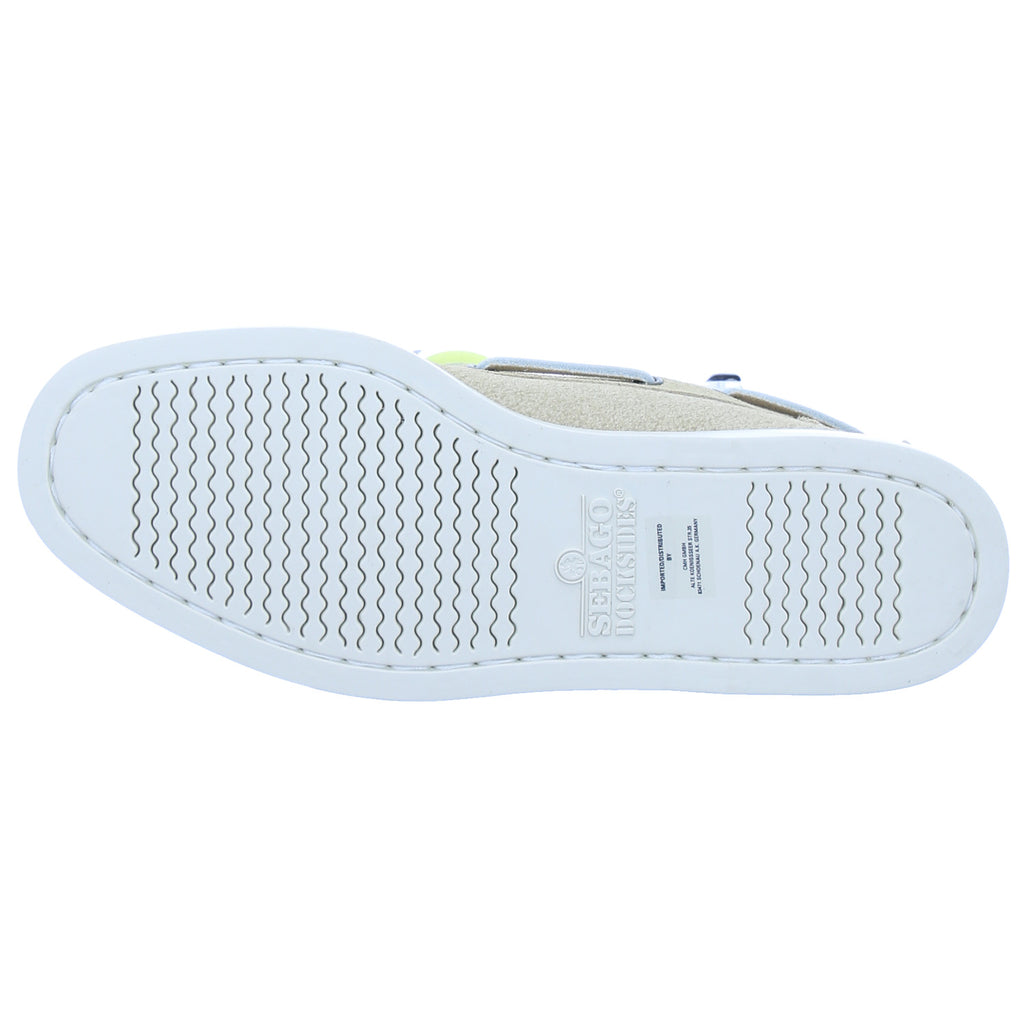 Sebago Docksides Portland beige – Sohle
