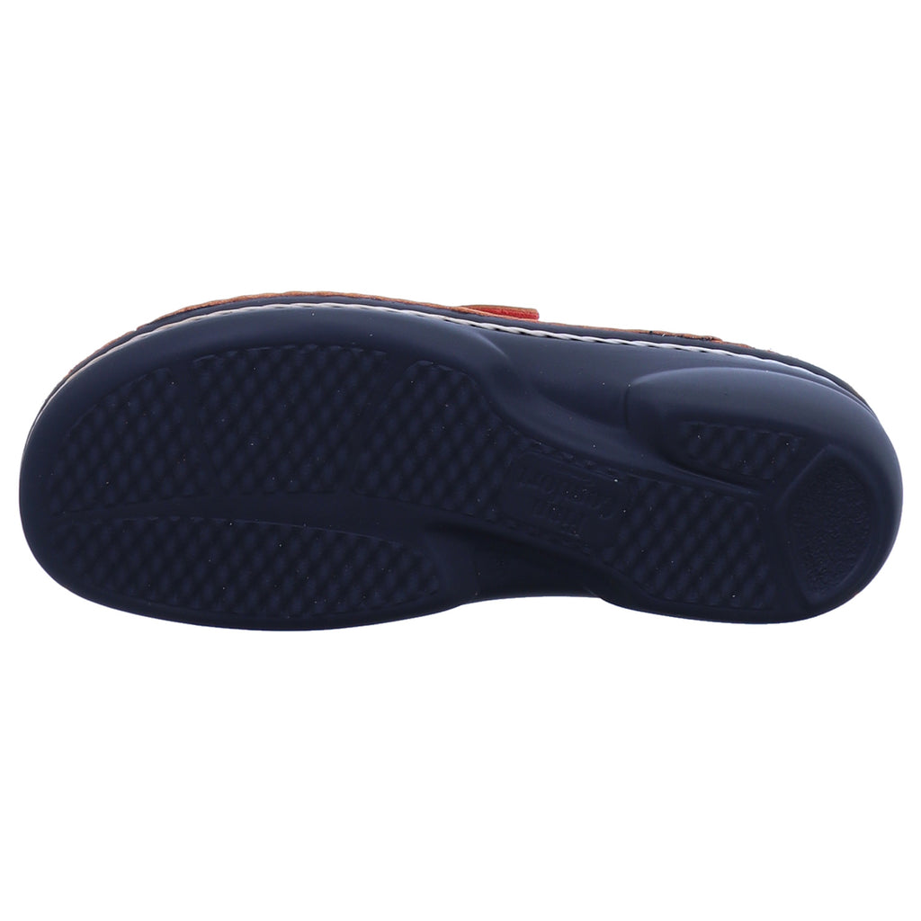 Finn Comfort Sansibar orange – Sohle