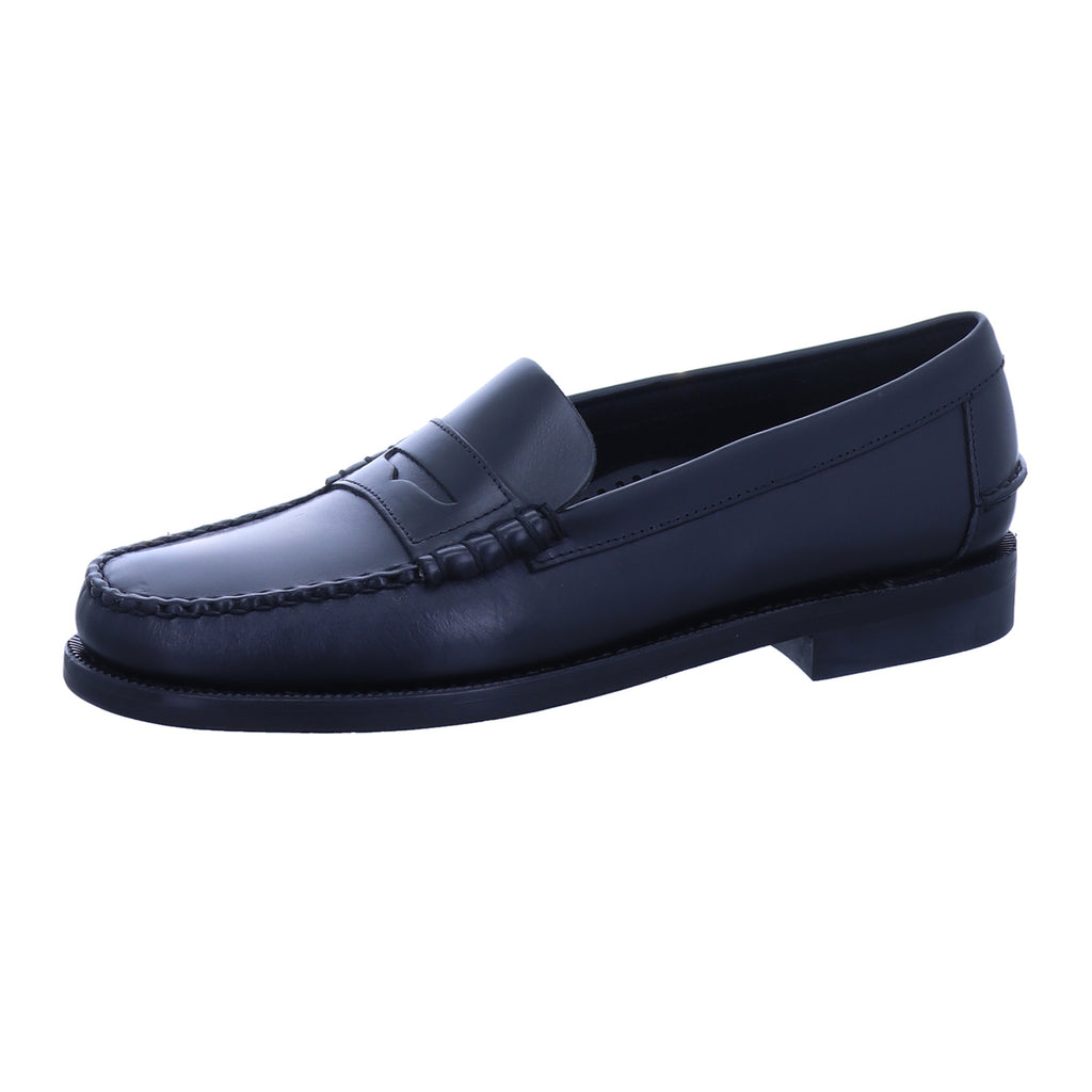Sebago Classic Dan Waxy schwarz – Ansicht 05