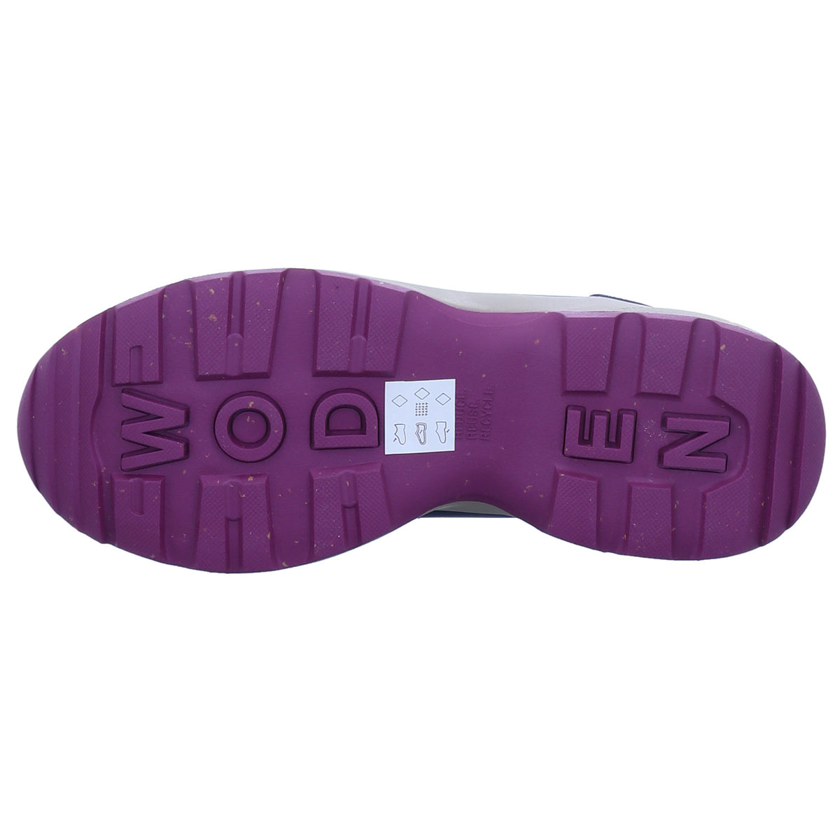 Woden A/S Siri Waterproof blau – Sohle
