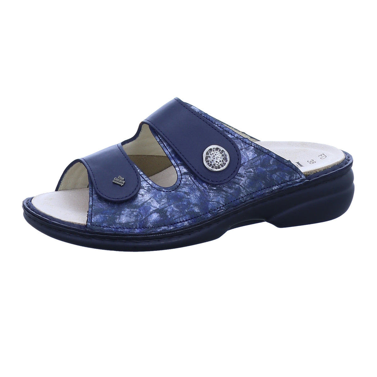 Finn Comfort Zeno Stretch blau – Ansicht 05