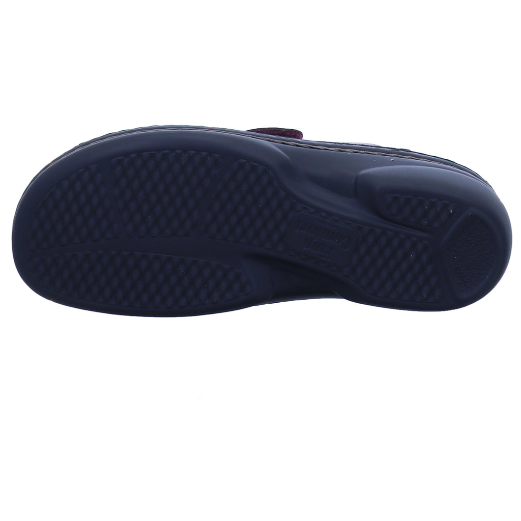 Finn Comfort Zeno Stretch bordeaux – Sohle