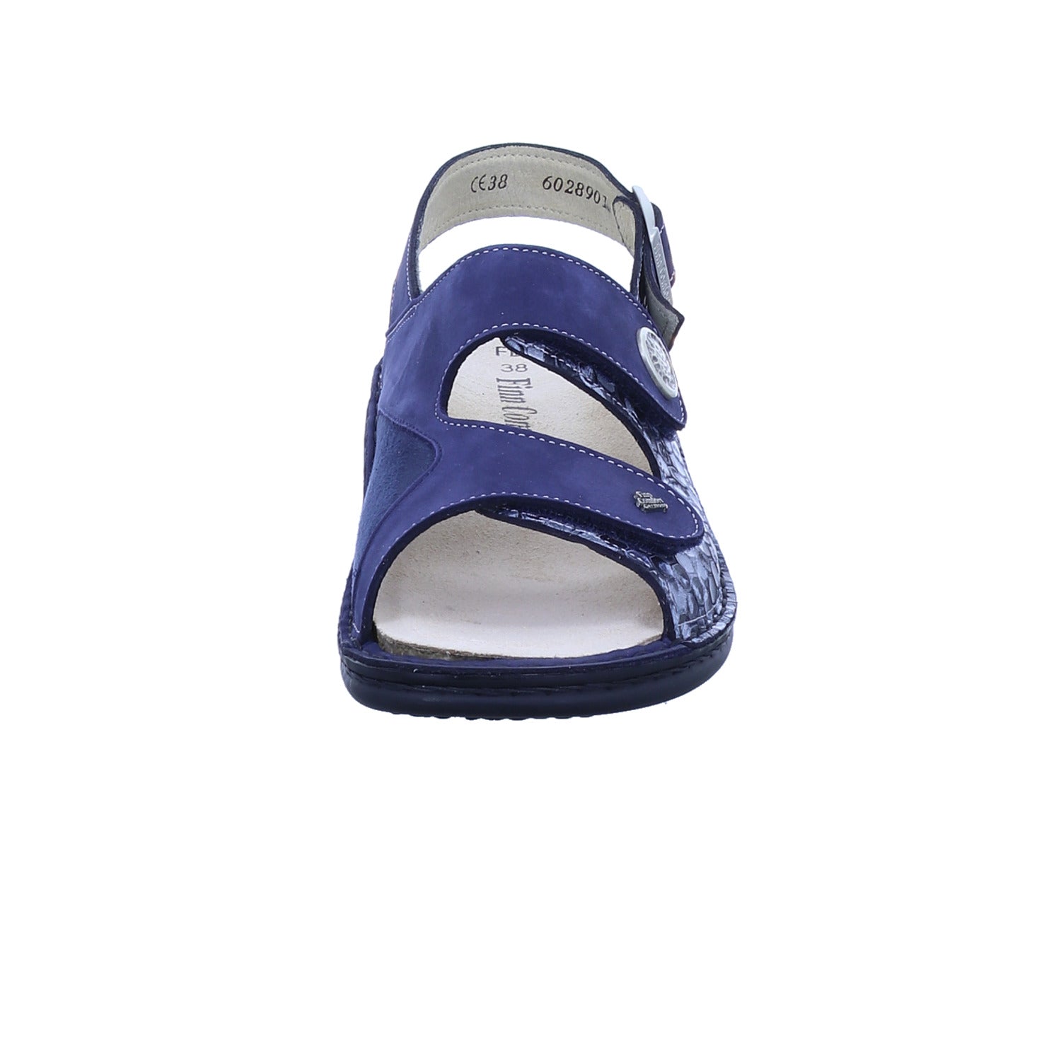 Finn Comfort Isera Stretch blau – Ansicht 01