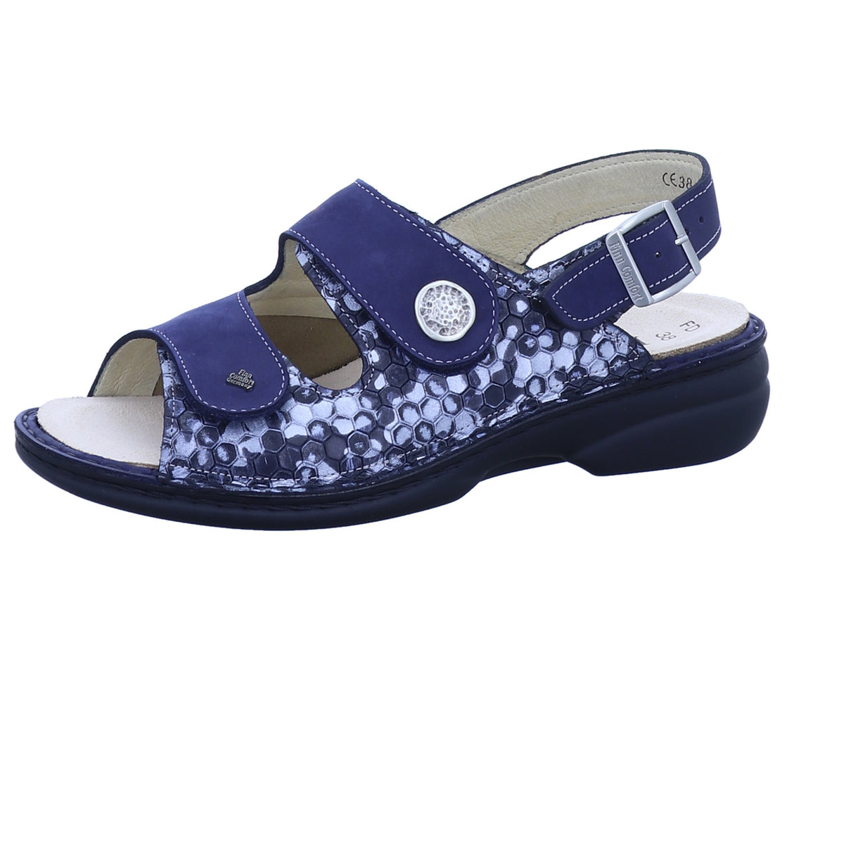 Finn Comfort Isera Stretch blau – Ansicht 05
