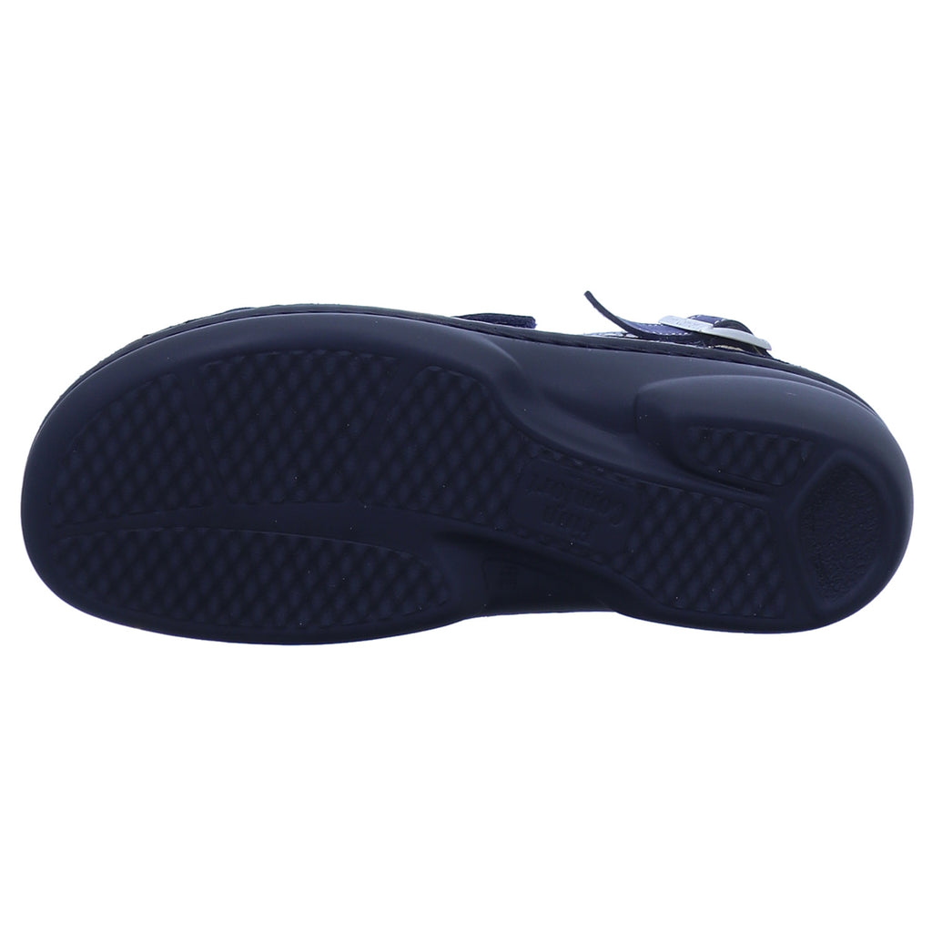 Finn Comfort Isera Stretch blau – Sohle