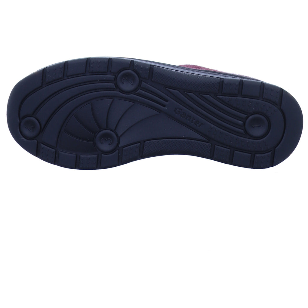 Ganter High Flyer Merino bordo antrazit – Sohle