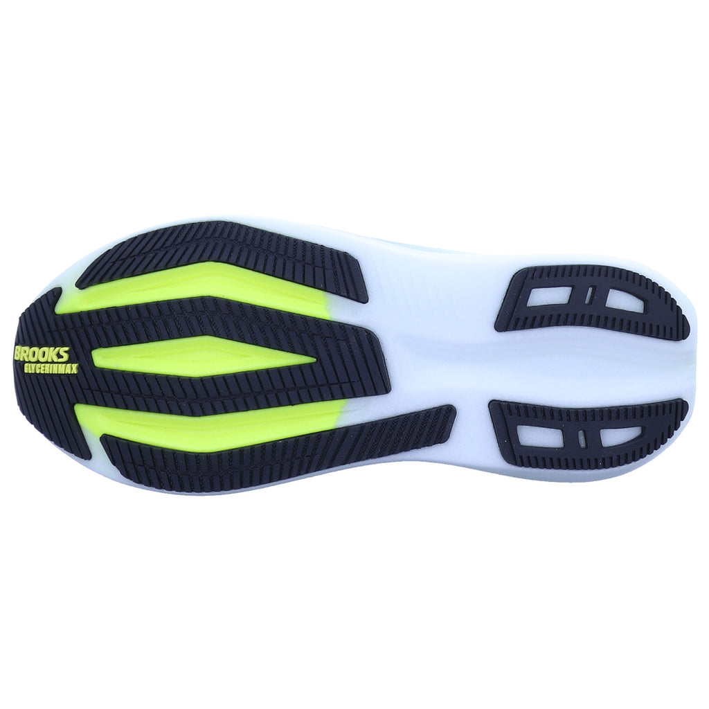 Brooks Glycerin Max 2 bright white/black/nightlife – Sohle
