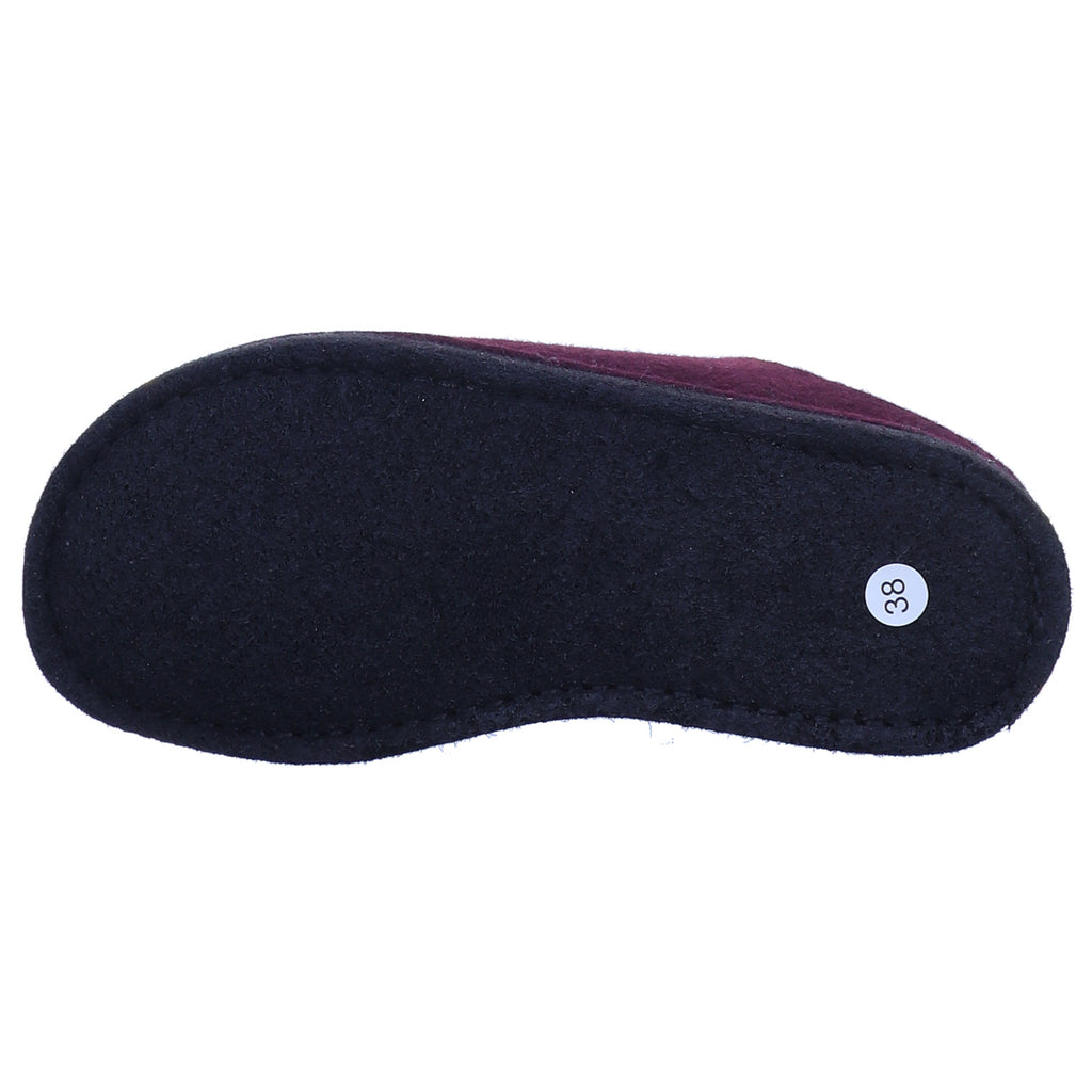 Haflinger/iesse Flair Soft bordeaux – Sohle