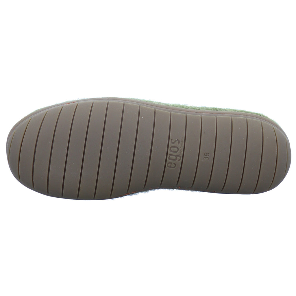 Egos Copenhagen Slip on simple moss green – Sohle