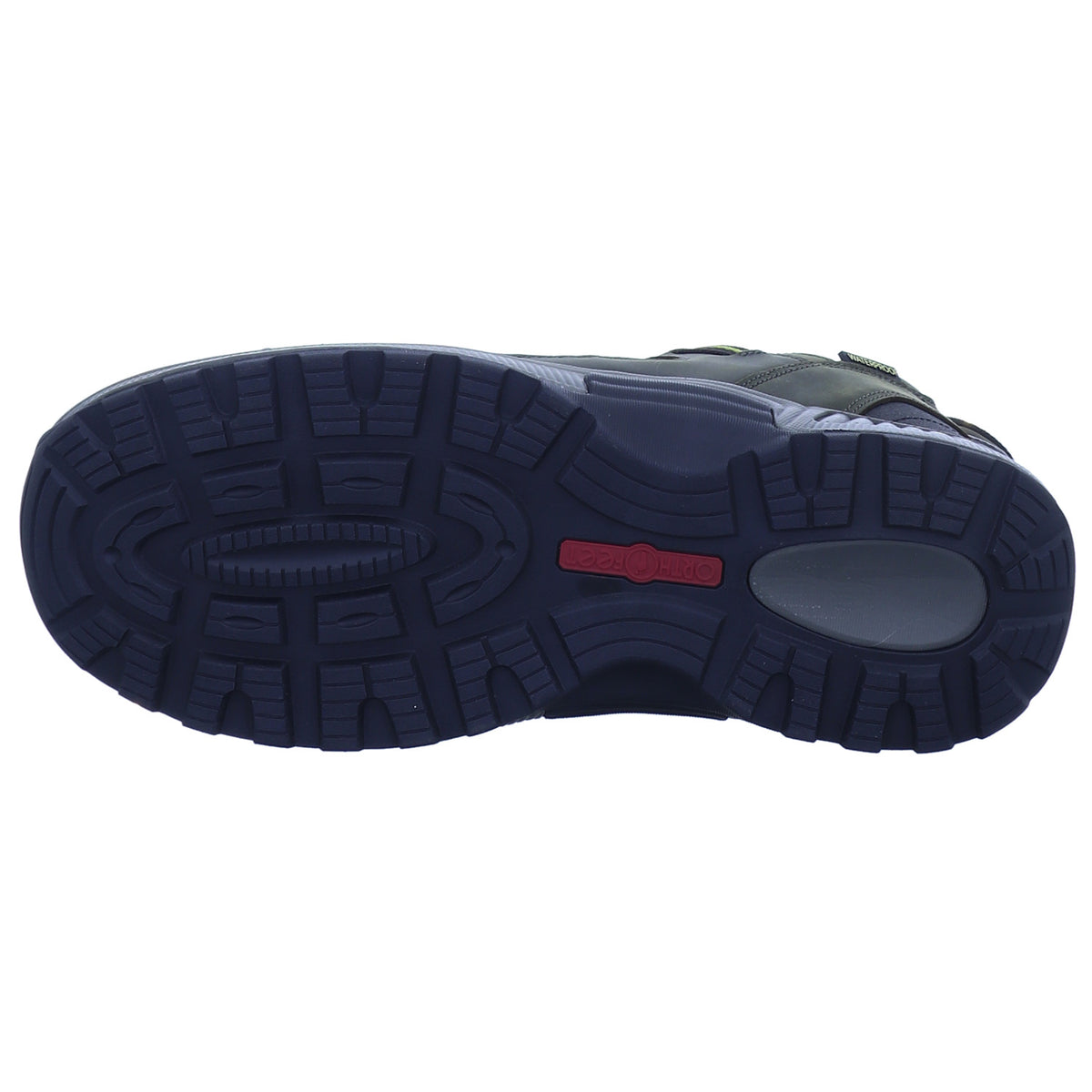 Orthofeet Dalton olive limegreen – Sohle